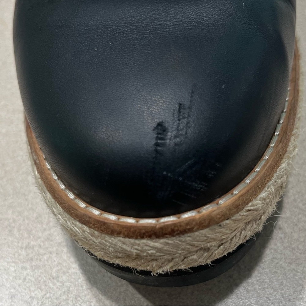 Eileen Fisher Black Leather Oxfords - Picture 6 of 6